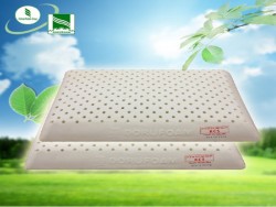 Gối cao su Đồng Phú Oval baby nửa 30x50cm