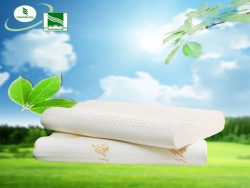 Gối cao su Đồng Phú gợn sóng 40x60cm cao 11cm