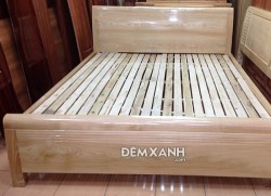 Giường gỗ sồi tần bì 02