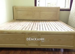  Giường gỗ sồi 04