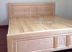  Giường gỗ sồi 05 (vạt phản)