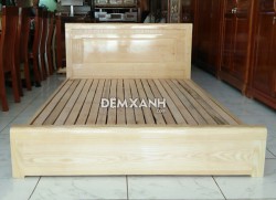  Giường gỗ sồi 06 kiểu sát đất 