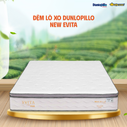 Đệm lò xo Dunlopillo New Evita dày 28cm