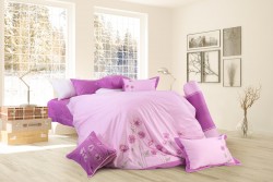Chăn ga gối Hanvico thêu Blue Sky – BS M72