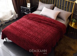 Chăn lông cừu Yuki mỏng LC01 2,5kg