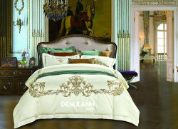 Bộ chăn ga gối Singapore King Luxury KL1904