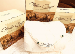 Chăn lông cừu Úc Millie Crart 210x210cm