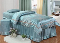 Bộ chăn ga gối Spa vải gấm 