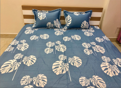 Bộ ga gối chun Olympia chần vải Cotton Hàn 16