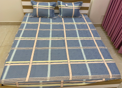 Chăn xuân thu Olympia vải Cotton Hàn 08