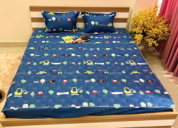 Chăn xuân thu Olympia vải Cotton Hàn 23