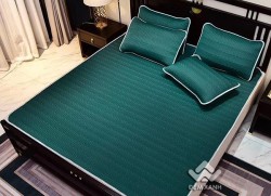 Chiếu điều hòa cao su non màu xanh ngọc bích
