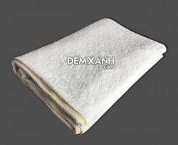 Áo bọc đệm bông ép gập 3 gấm xốp 