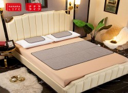 Gối Gel mát điều hòa Nanara màu ghi