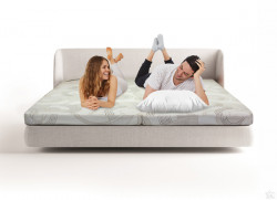 Đệm bốn mùa Olympia Massage nửa cứng nửa mềm 