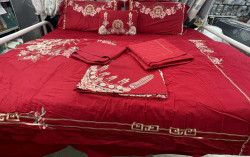 (Xả Kho) Bộ chăn ga gối Singapore Đế Vương 8 - 10 món 