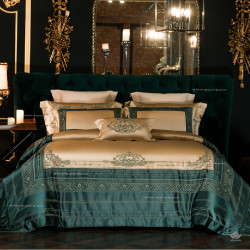 Bộ chăn ga gối Singapore King Luxury KL2031