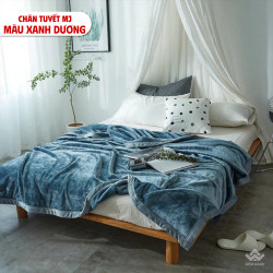 Chăn tuyết MJ màu xanh dương 1,6kg 