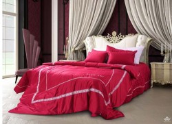 Chăn ga gối  Hanvico thêu Blue Sky – BS83
