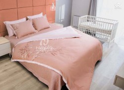 Chăn ga gối  Hanvico thêu Blue Sky – BS84