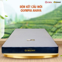 Đệm kết cấu mới Olympia Ahaya Black cao 20cm (PE+Foam) - siêu bền bỉ