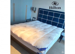 Ruột chăn lông vũ Hilton hoa văn