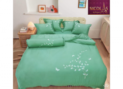 Chăn ga gối vải sợi gỗ Nicolas TN2009