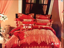 (Xả kho) Bộ chăn ga gối Singapore Đế Vương 8 - 10 món DV10204