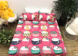 Ga chống thấm cotton hoạt hình CTHH34