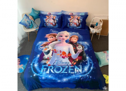 Chăn ga gối Olympia hoạt hình OHH2124 Frozen 1