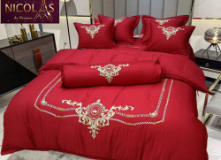 Chăn ga gối vải sợi gỗ Nicolas TN20019