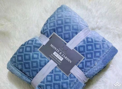 Chăn tuyết đa sắc 2.5kg màu xanh đậm