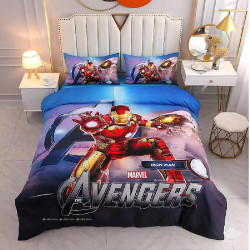 Chăn ga gối Olympia hoạt hình OHH2208 Iron Man