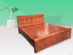 Giường gỗ hương đá G-GHĐ02
