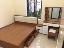 Giường gỗ công nghiệp G-GCNMDFD01