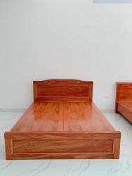 Giường gỗ hương đá G-GHĐ04