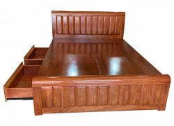Giường gỗ hương đá G-GHĐ05