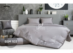 Chăn ga gối  Hanvico thêu Blue Sky – BSM103