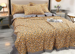 Chăn ga gối lụa thái 4 món 54