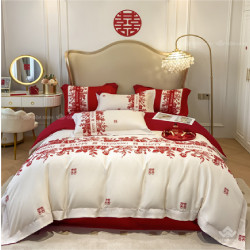 Chăn ga gối cưới mã 02