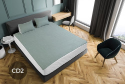 Chiếu điều hòa Hanvico 5D màu xanh mint