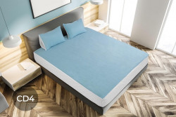 Chiếu điều hòa Hanvico 5D màu xanh da trời