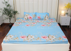 Bộ ga gối chun Poly 10