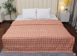 Chăn hè cotton Olympia màu cam mã OCH01