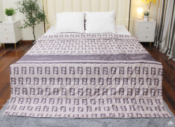Chăn hè cotton Olympia màu nâu mã OCH08