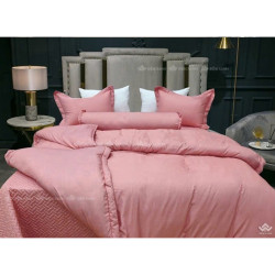 Chăn ga gối Pyeoda  EU xước 5 món TENEUM09