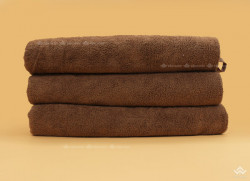 Khăn tắm Olympia Classic Normal 70x140cm màu nâu đậm