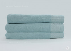 Khăn tắm Olympia Premium Wave 70x140cm màu xanh