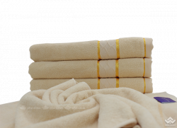 Khăn tắm Olympia Premium Gold Line 70x140cm màu be