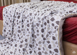 Chăn hè đũi xơ đậu nành mã 12 cún poodle